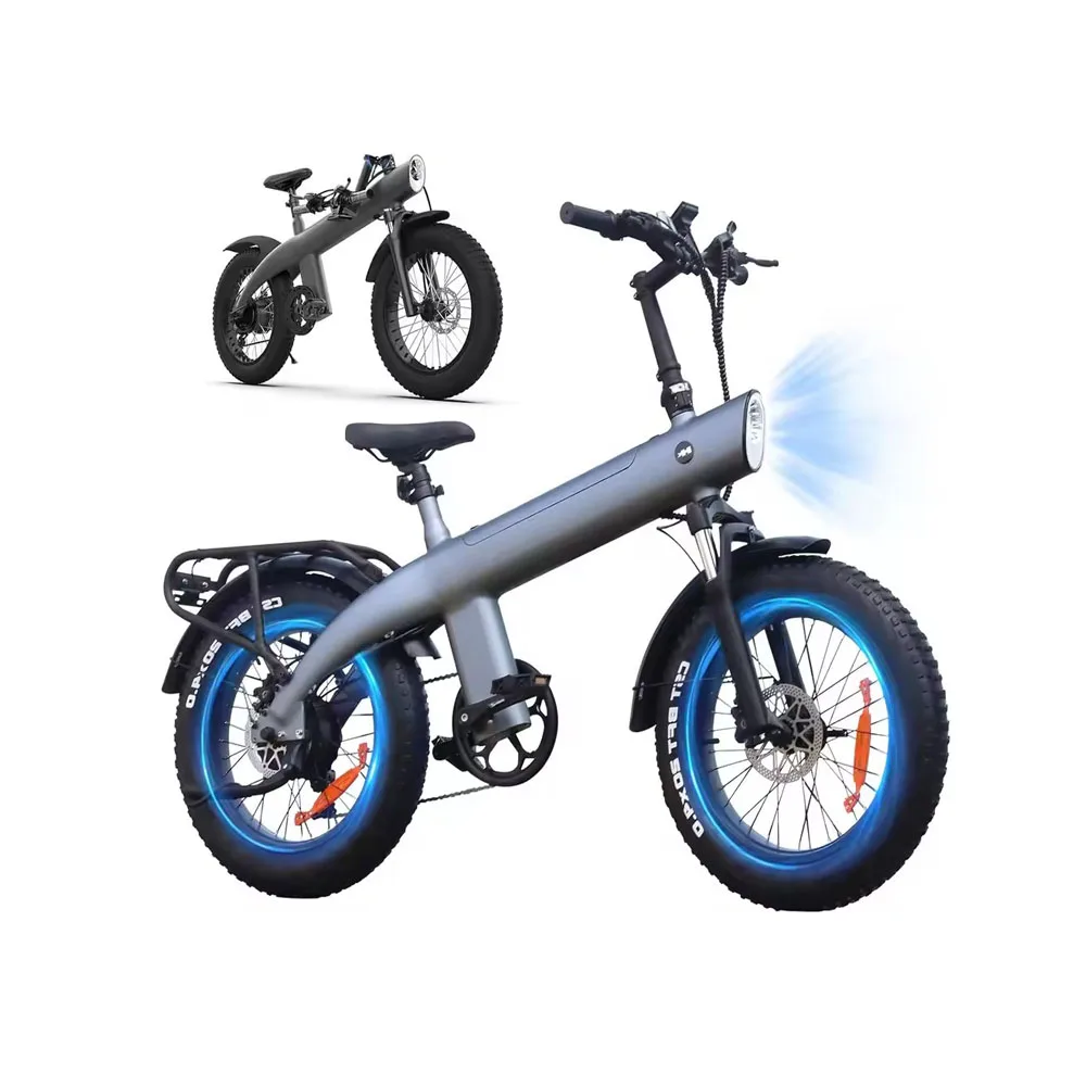 

2025 NEW Q3 E-bicycle Bikes Mountain E-bike 20inch Fat Tire Fatbike 750w Ebike Bicycle Electrica Electric City Bike for Sale