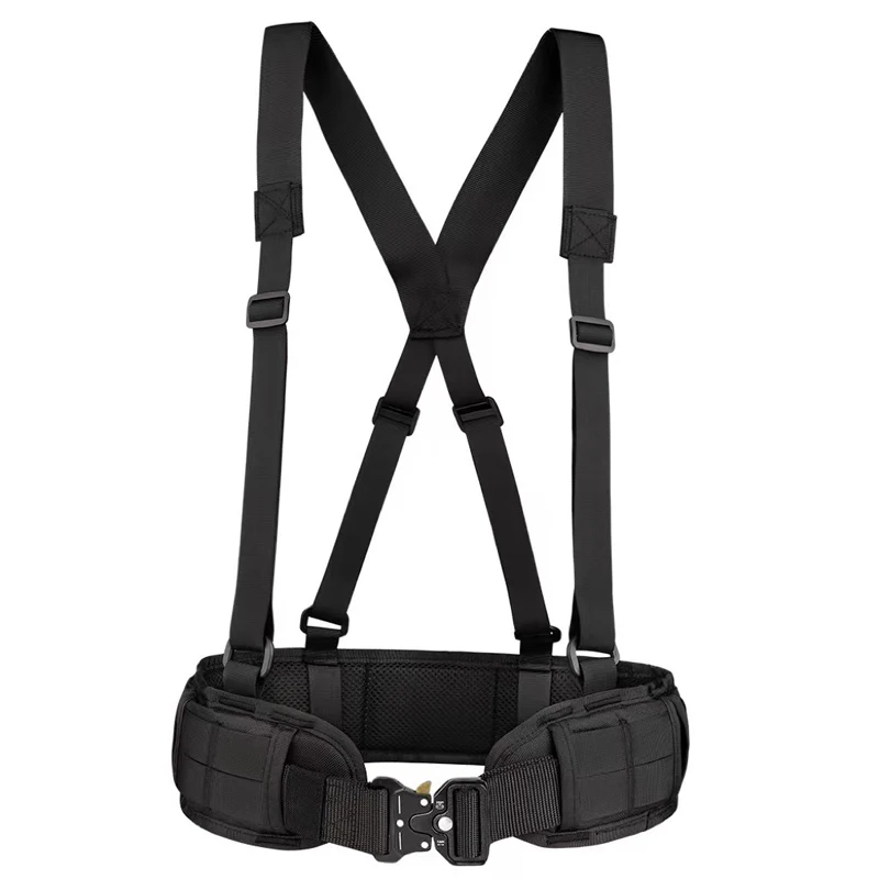 

Tactical Strap Outdoor Multifunctional Tactical Waist Belt Shoulder Tactical Belt Hunting and Equipment Men's