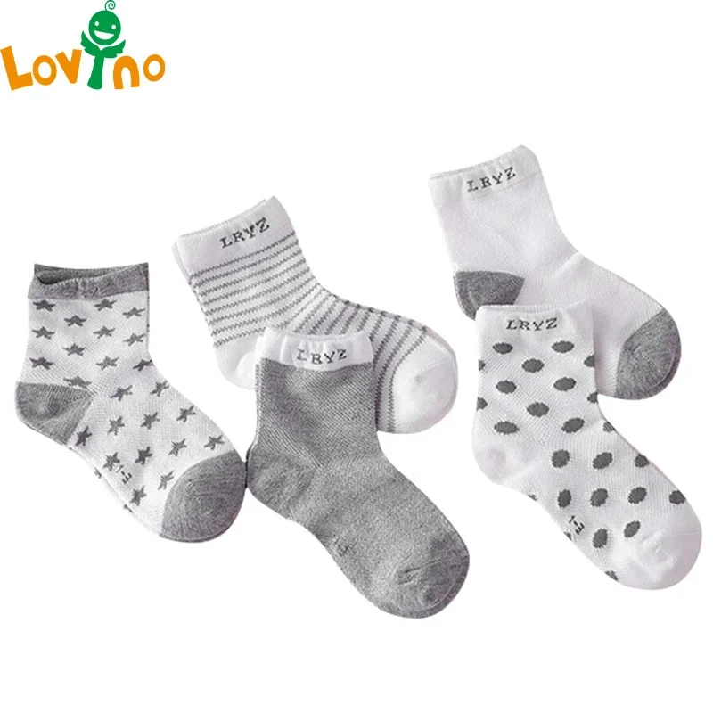 

5Pairs/lot Infant Baby Socks Summer Mesh Thin Baby Socks for Girls Cotton Newborn Boy Toddler Socks Baby Clothes Accessories