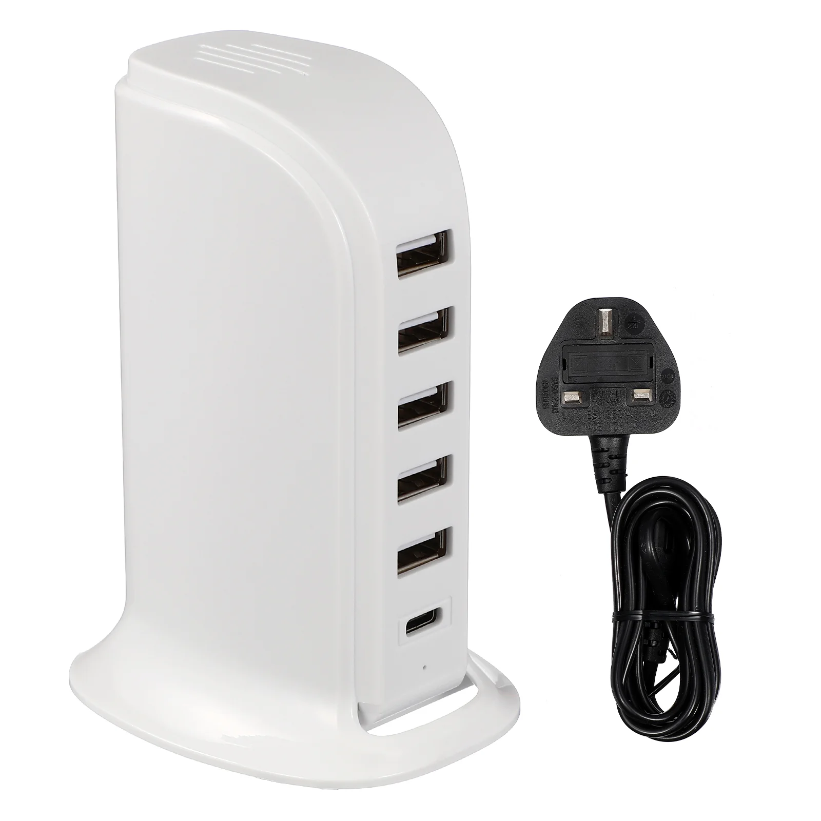 20 W Sailing Boat Multi-port Phone Plug Multiple USB Charging Station Desktop Abs Tower For Devices