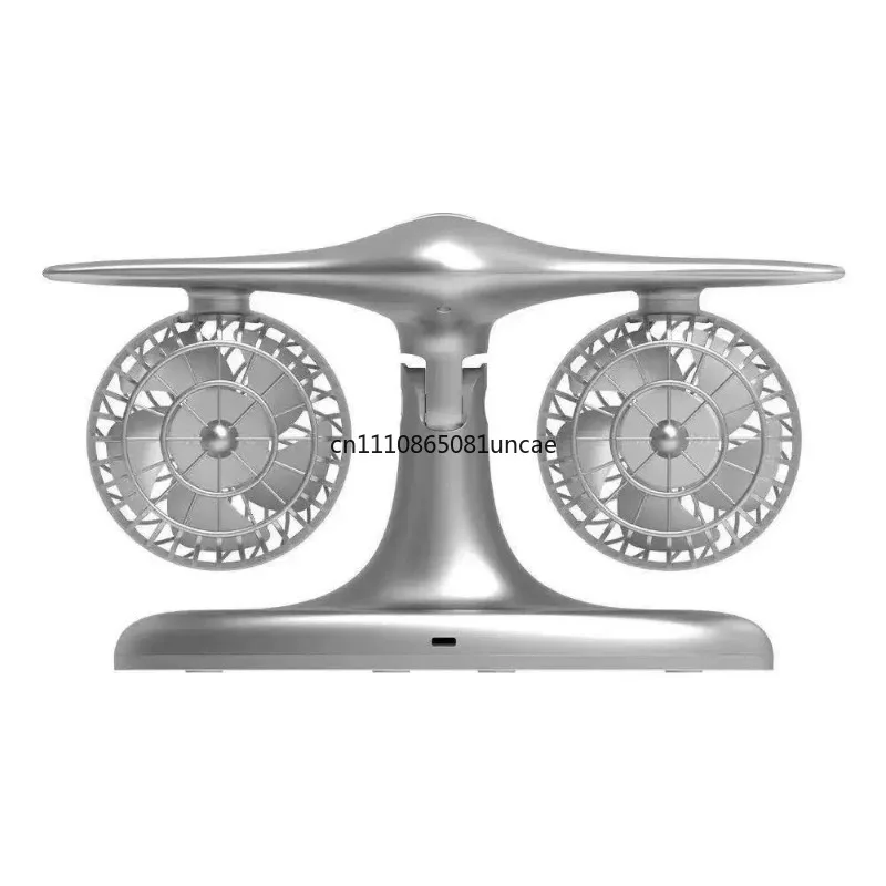 New Mini USB Turbo Desk Fan Portable Aircraft Model Cooling Fan Long Lasting Circulation Fan For Office Desktop