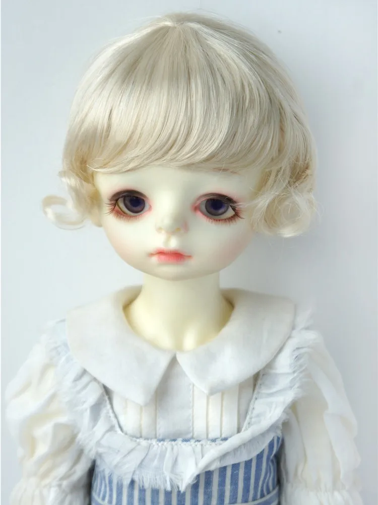 

JD459 Модный короткий парик из синтетического мохера BJD для кукол YOSD MSD SD - 1/6 1/4 1/3 Размеры 6-7 дюймов 7-8 дюймов 8-9 дюймов
