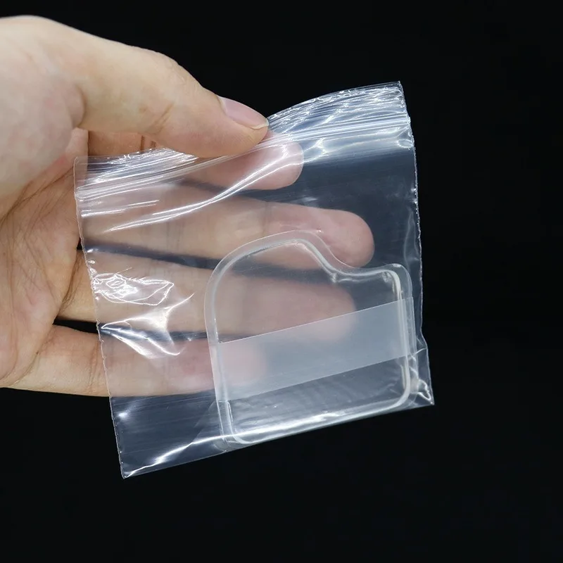 Esponja de maquiagem de silicone gelatinosa, não absorvente, liquidificador, silicone macio, transparente, esponja cosmética, base, bb creme líquido