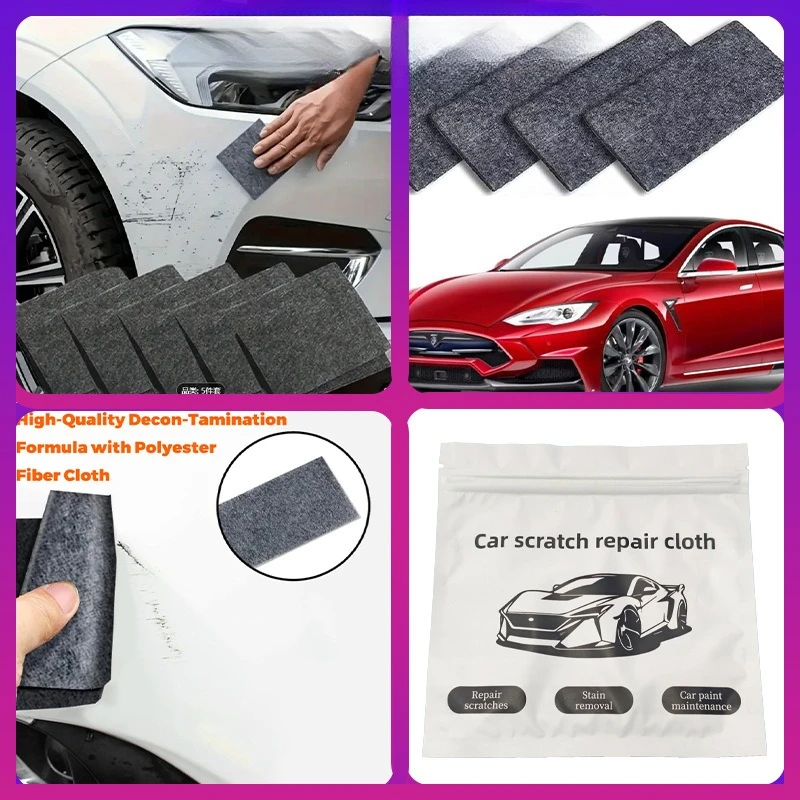 Car Scratch Repair Cloth Nano Polishing Magic Towel Remove Scratches  Swirls Restore Paint Shine Auto Paint Renovation Tool