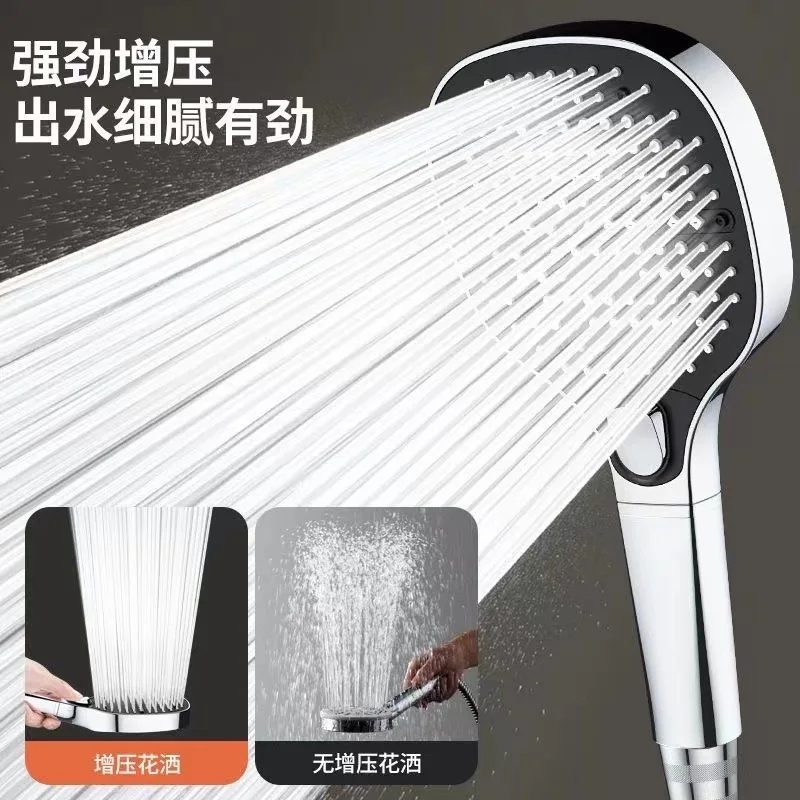 4 Modes Big Shower Head High Pressure Showerhead Portable Filter Rainfall Faucet Tap Bathroom Bath Home Innovative Accessories