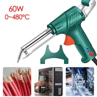 Automatically Soldering Gun Iron Welder with Bracket 220V 60W Hand-Held External Heating Send Tin Welder Welding Repair Tool