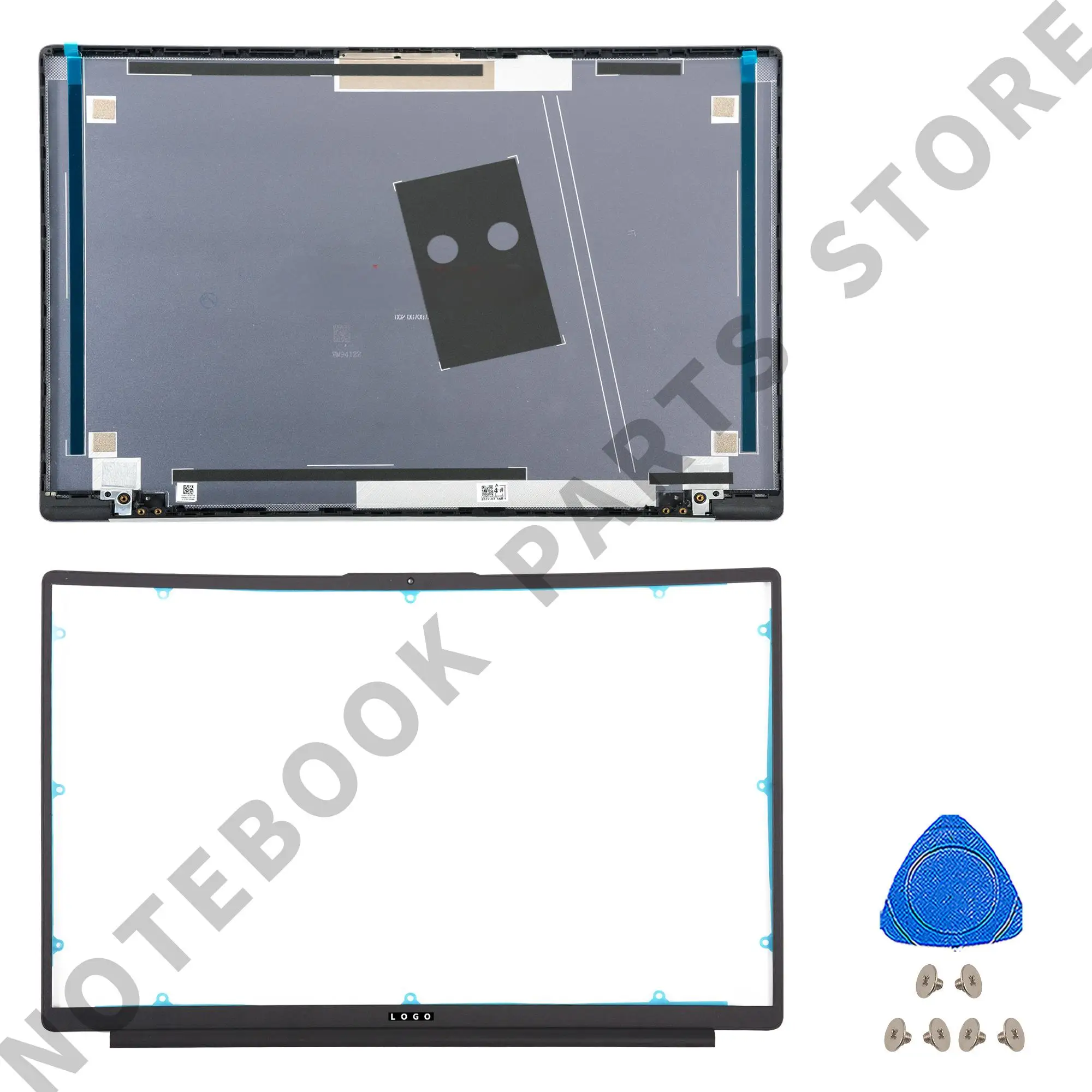 Imagem -06 - Inferior Superior para Matebook Original Lcd Tampa Traseira Moldura Frontal Palmrest Cinza Substituição Novo D16 Rlef16 2023 Case