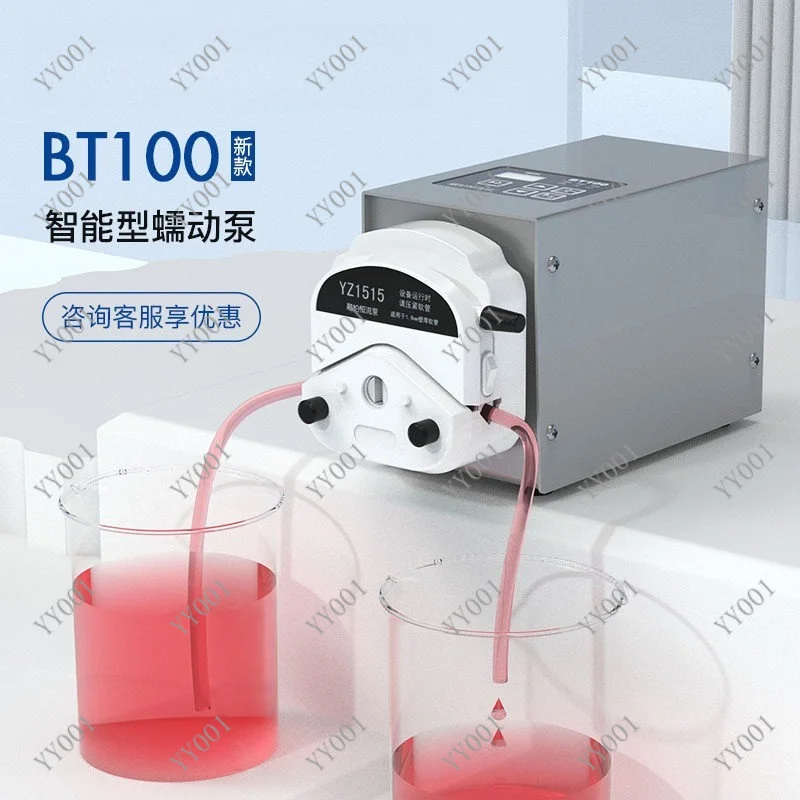 

Constant Flow Peristaltic Pump BT100 Self-suction Liquid Dispensing Laboratory Tool