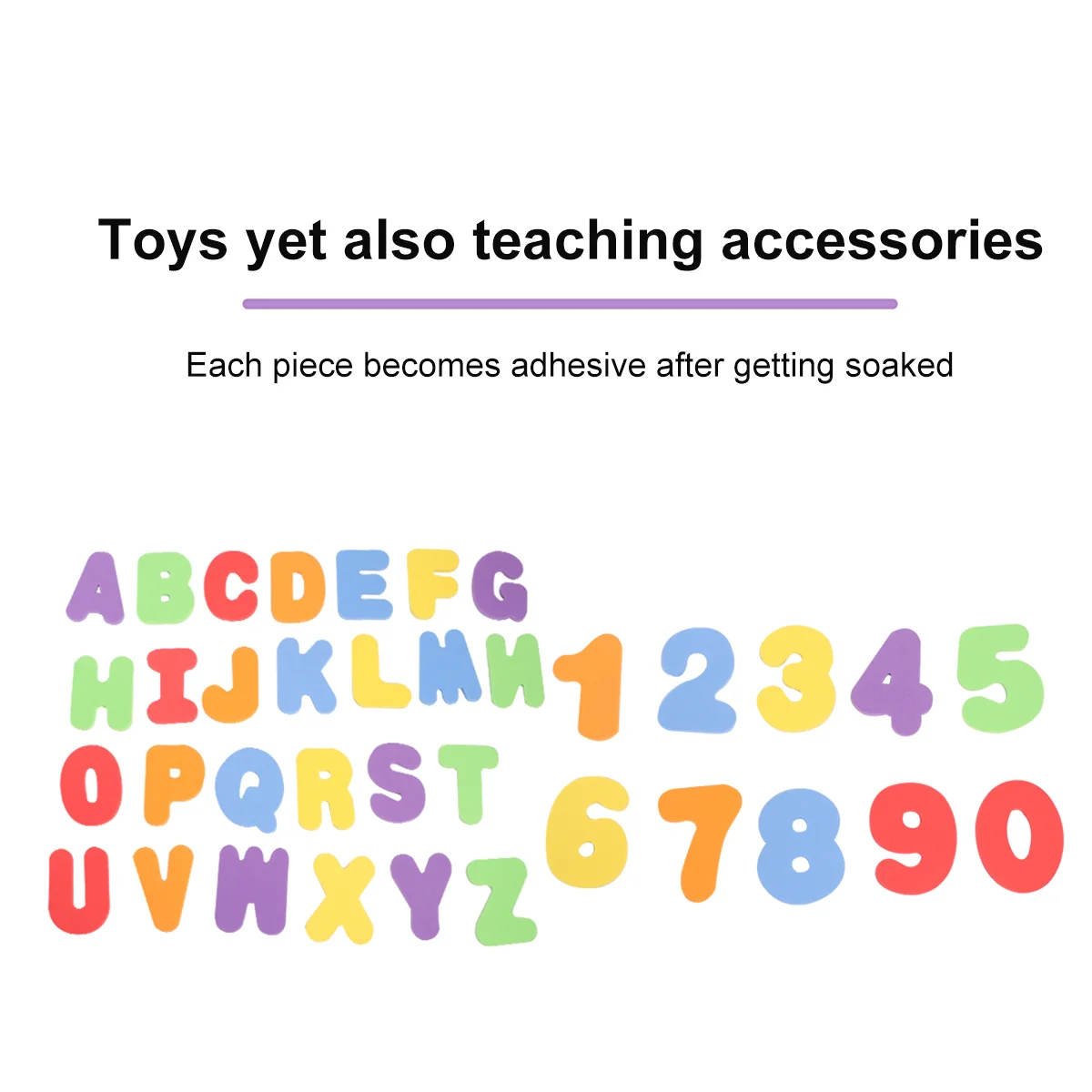 36pcs Baby Educational Numbers Bathroom Alphabet Toys EVA Bath Toys bath letters bath alphabet toys