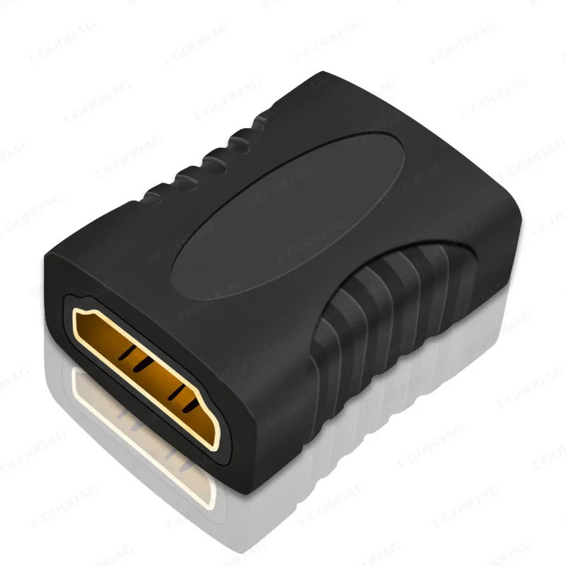 1080P z wejściem HDMI, rozszerzenie Adapter żeński do żeńskiego z wejściem HDMI, złącze przedłużające konwerter dla HDTV projektor Monitor