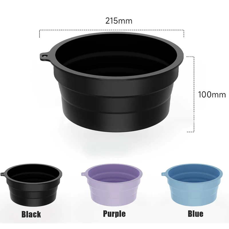 อ่างน้ำแข็งพับได้สำหรับทำความเย็นและผ่อนคลายผิวหน้า อุปกรณ์ดูแลความงามแบบพกพา