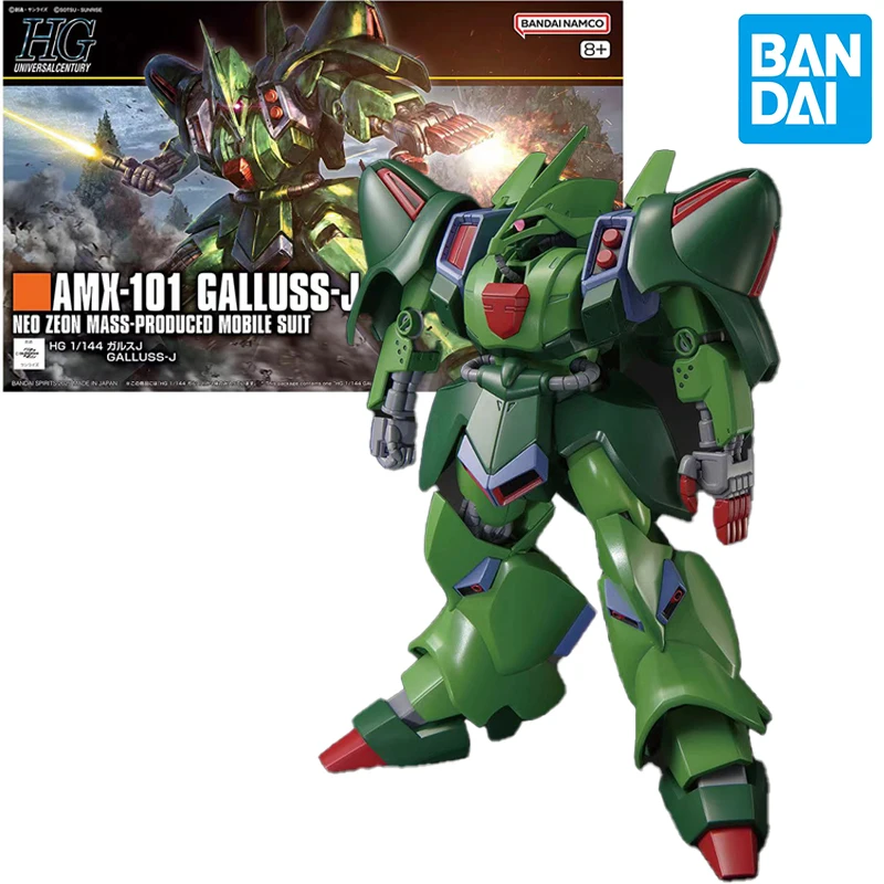 

New Bandai Gundam Zz Hg 1/144 Hguc AMX-101 GALLUSS-J Assembly Model Kit Action Figure Model Gift Toy Collection