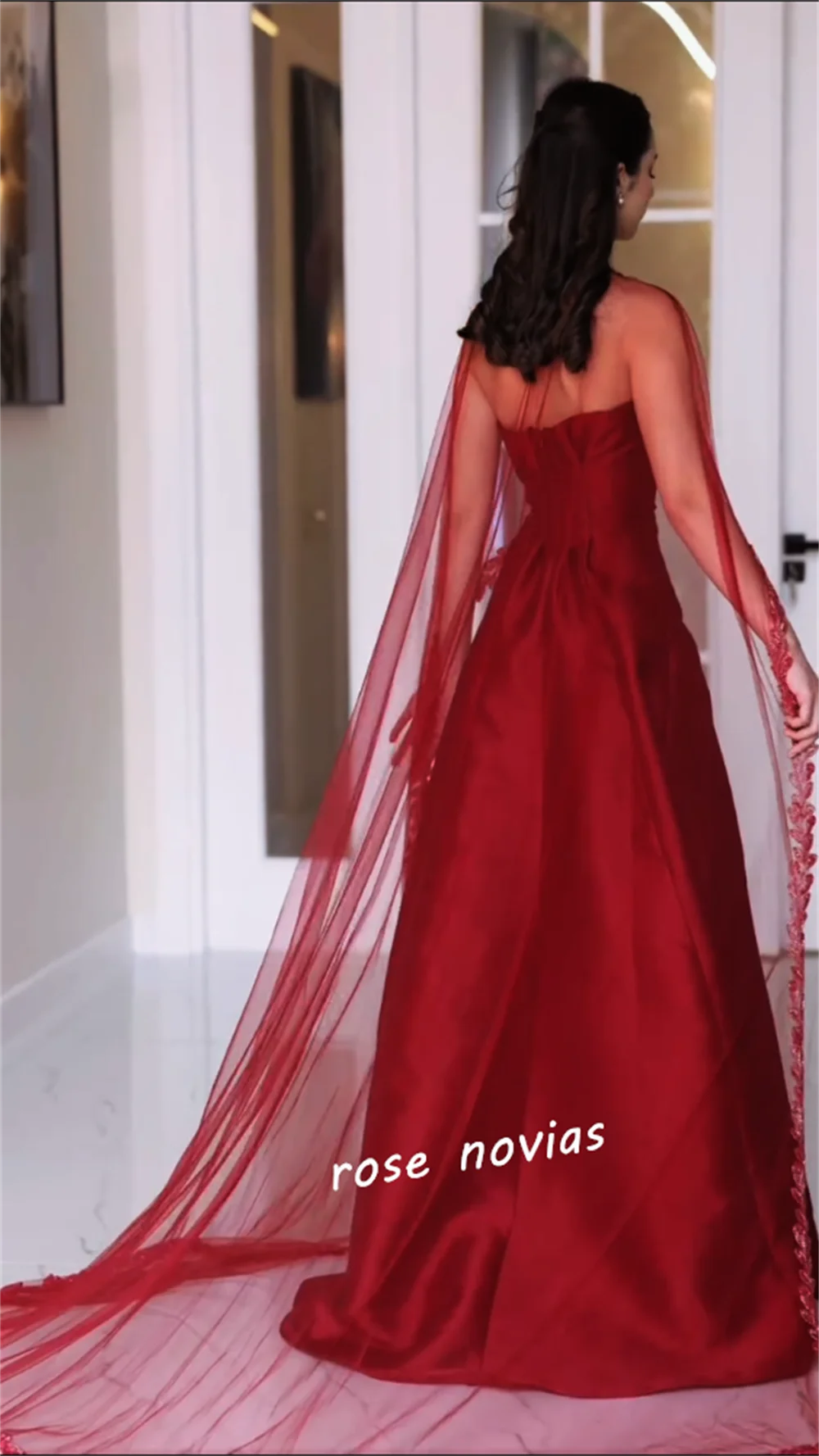 Customized Charmeuse shawl Strapless A-line Long Dresses Bespoke Occasion For Wedding Gown Gorgeous Formal High Quality