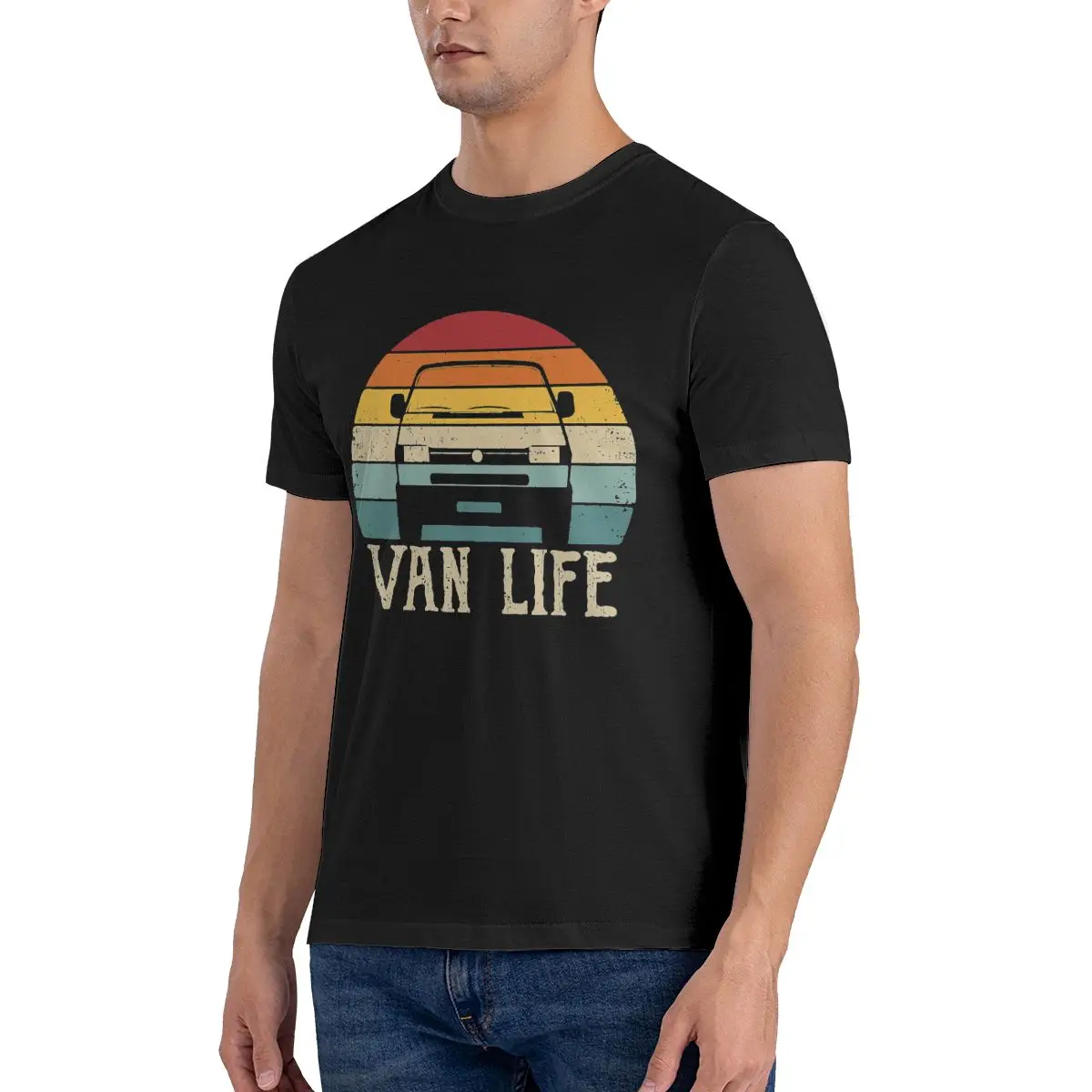 Vanlife T-shirt Tee Shirt Cool Unisex Fashion Best Seller