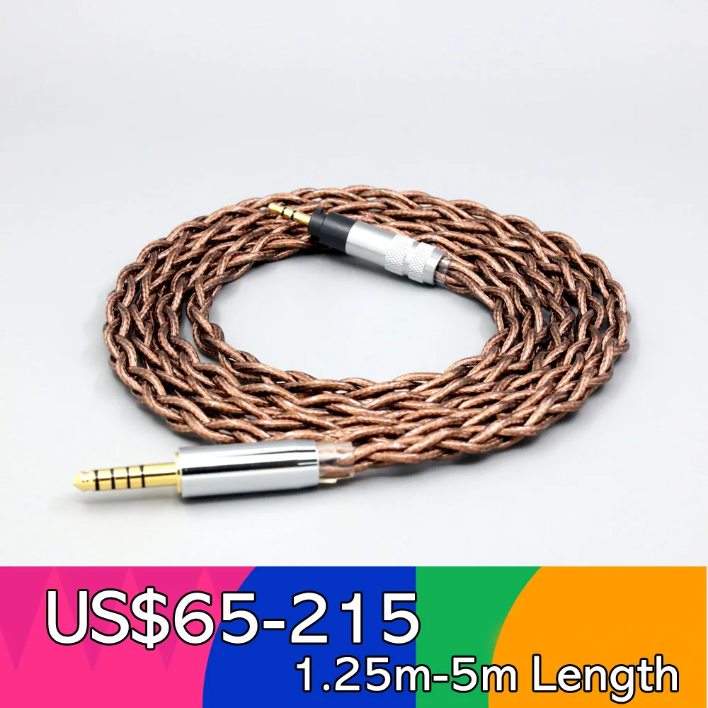 

99% 24k Gold 7n Pure Silver Graphene Shield Earphone Cable For Sennheiser Urbanite XL On Over Ear Headphone LN008560