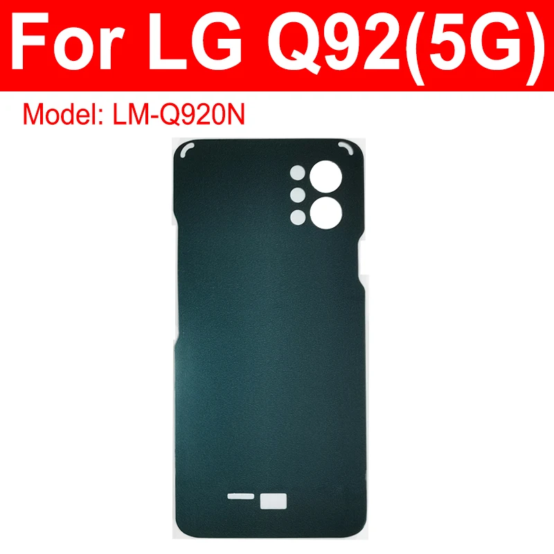 Back Battery Cover Adhesive Sticker For LG Q6 Q8 Q9 Q51 Q61 Q70 Q92 5G Q Stylus Q710 Rear Frame Battery Housing Adhesive Sitcker