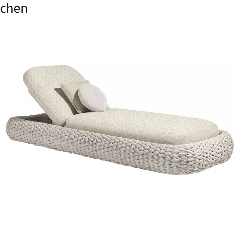 

YFY outdoor leisure rattan bed garden bed and breakfast outdoor outdoor waterproof recliner furniture