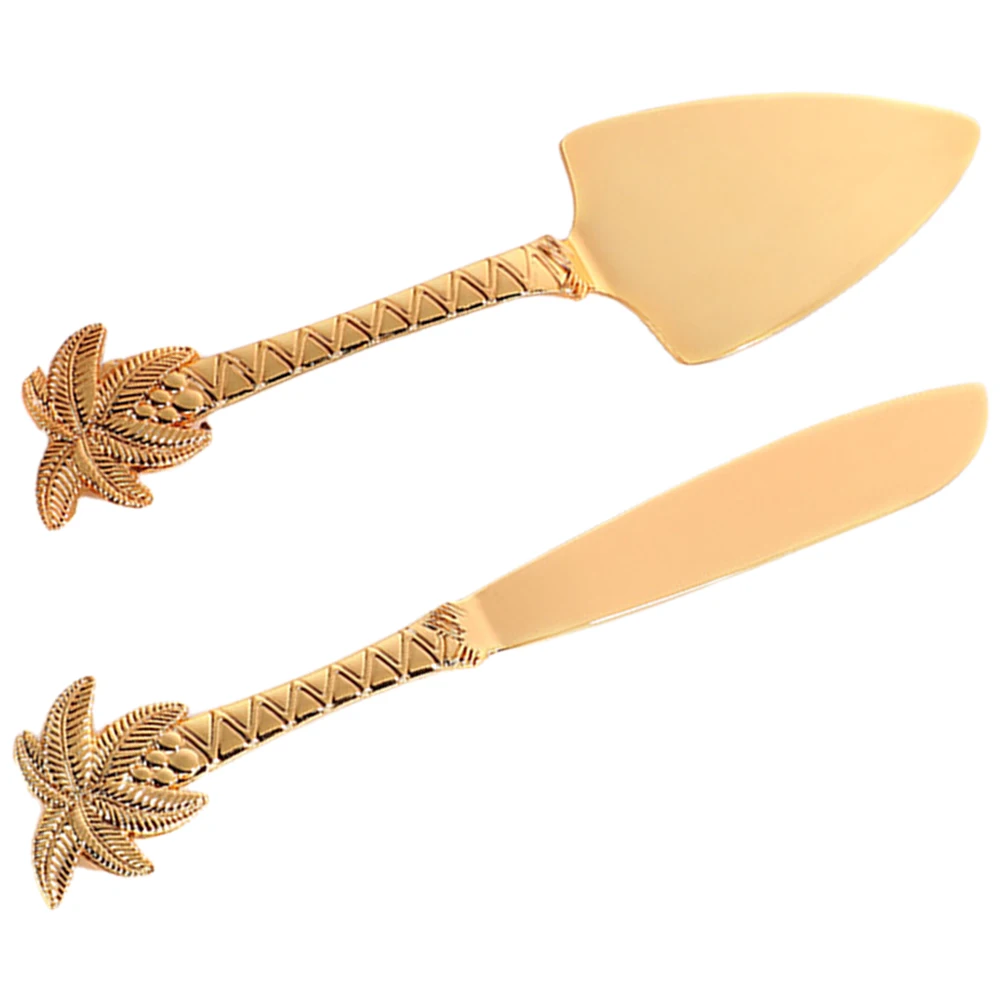 

1 set Creative Cake Spatula Set Stainless Steel Ceramic Knife Shovel Baking Tools Kitchen Supplies Divider for Home