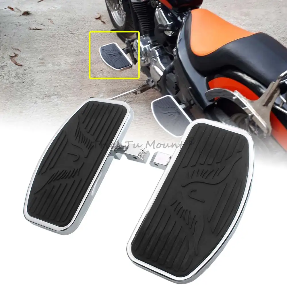 

Подножки для мотоциклистов, широкие подставки для ног, педали для Honda SHADOW VT125 VT600 NV400 NV600 VT750 VF750 Magna 1990-2003