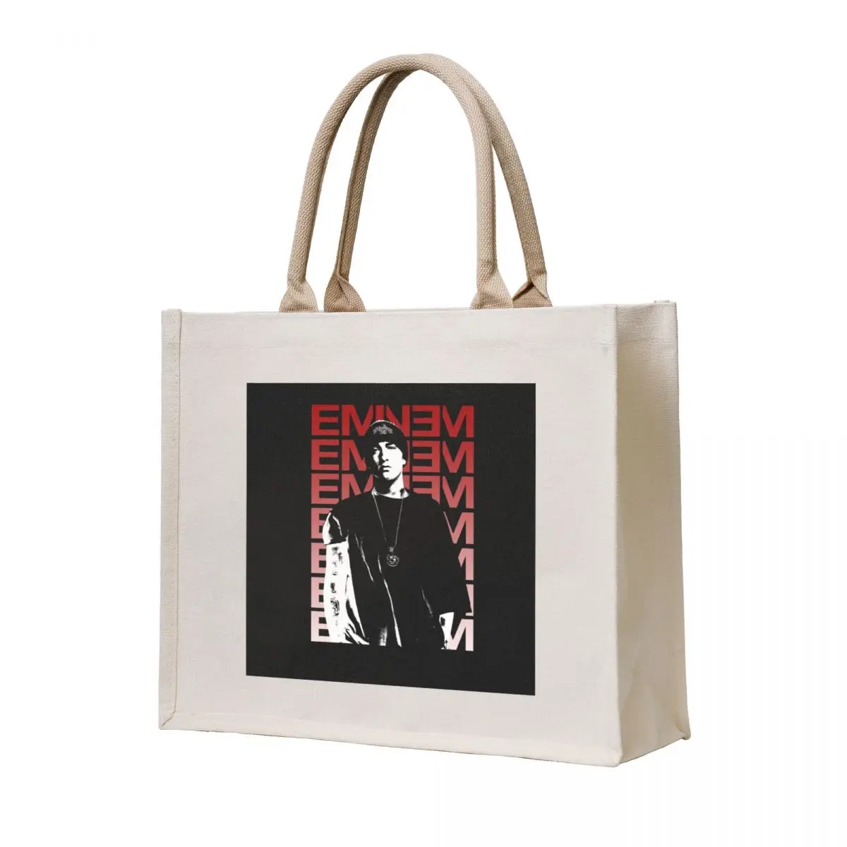 

rap em best selling Eminem Tote Bag tote bag screen personalized tote university shopper bag shopping trolley