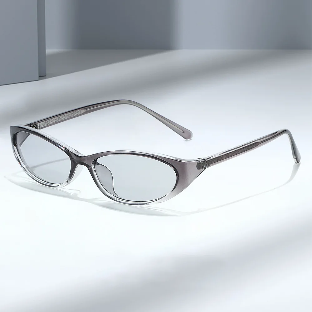 Unisex Fashion Versatile High Quality Cat-Eye Frame UV400 Sunglasses Outdoor Street Style HD Anti-UV Personalized Sun Eyewear