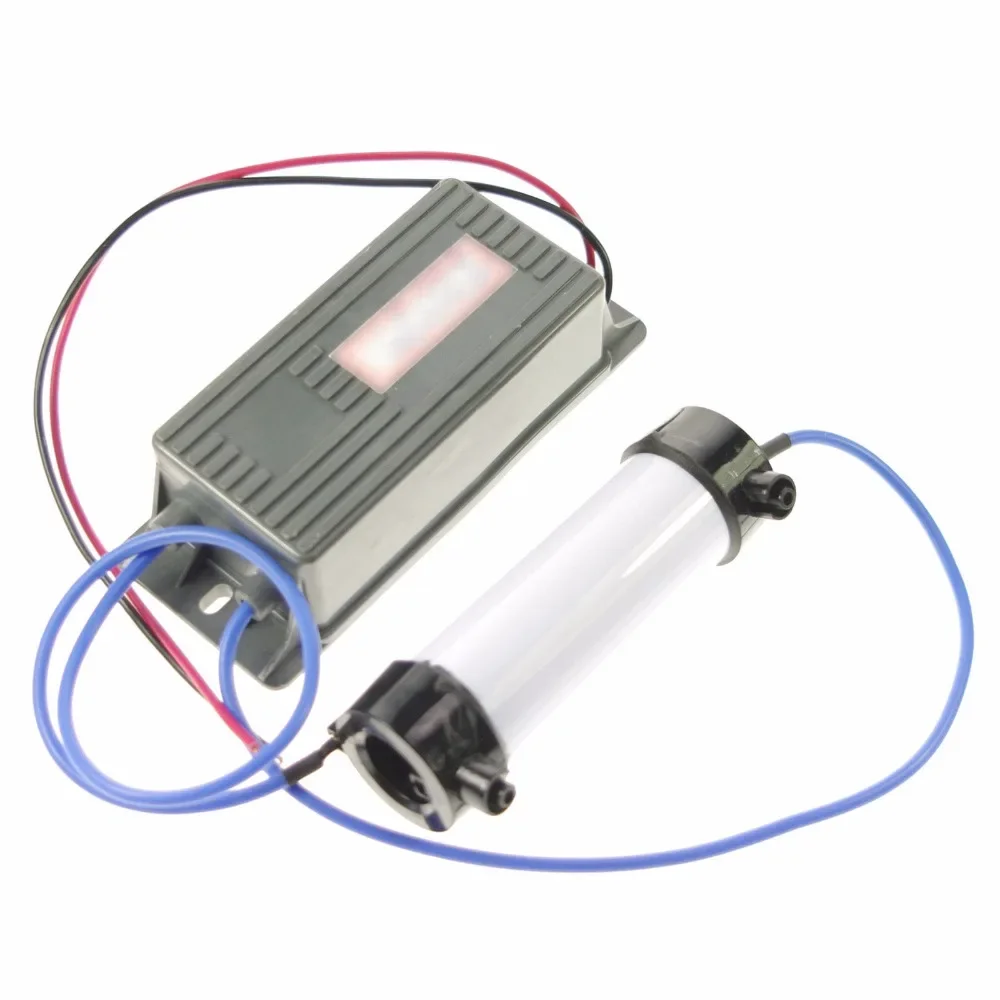 Output 1g/h 2g/h 3g/h 12VDC 24VDC 110V 220V 16KHZ Ozone Generator Tube Air Purifier Deodorization