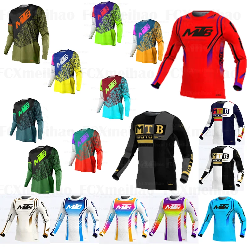 2026 Эндуро MTB велосипедный рукав велосипедный трикотаж рубашка для скоростного спуска Camiseta футболка для мотокросса Mx одежда для горного велосипеда FOX Mtb Джерси