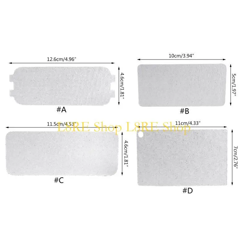 L8RE Mica Plates Sheets Microwave Oven Parting for Hair Cryer