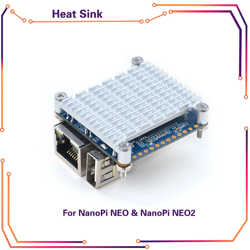 

10PCS/lot Heat Sink for NanoPi NEO & NanoPi NEO2 NPI16