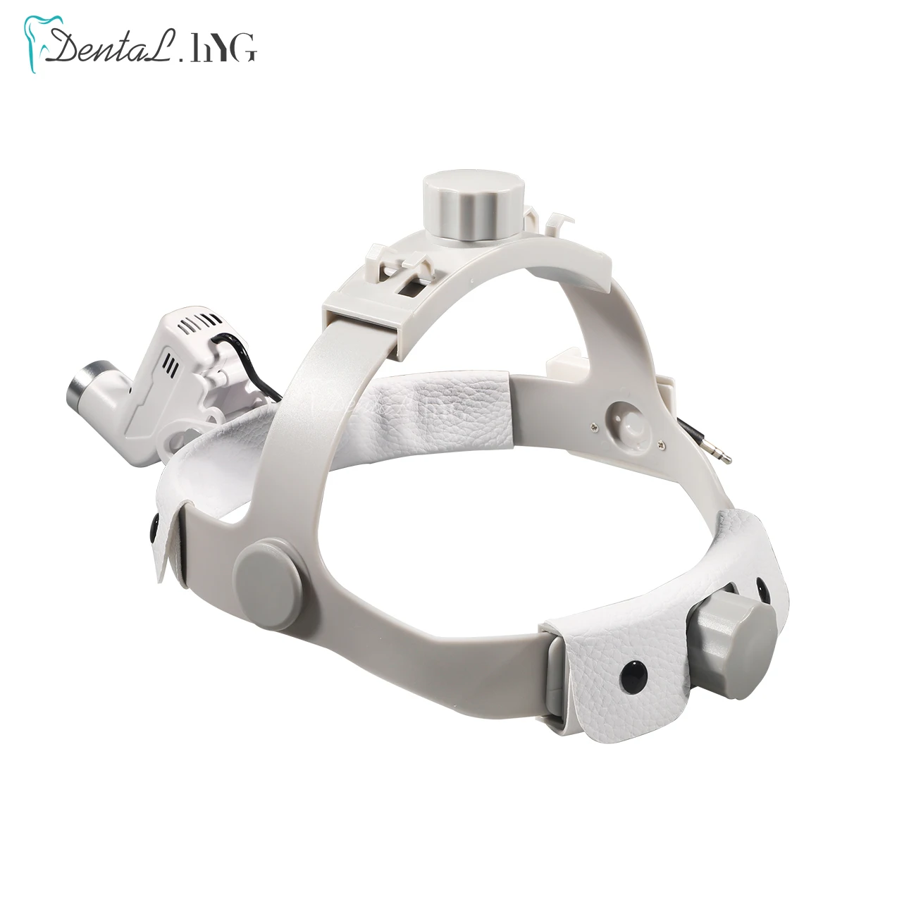 Dental LED Head Light Lamp For Binocular Loupes Brightness Spot Adjustable Dental Lab Headlamp Surgical Without battery