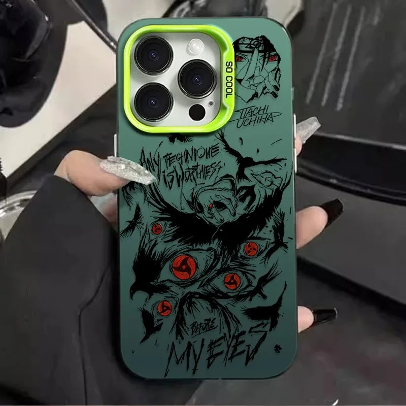 Neue Coole -N-Narutos- Handyhülle für iPhone 17 17e 16e 16 15 14 13 12 11 mini Pro Max X XR XSMAX 8 7 Air Plus Sturzsicher