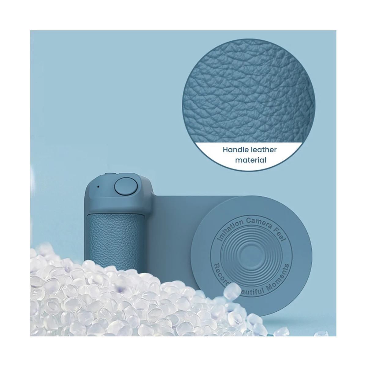 حامل كاميرا مغناطيسي للصور ، هاتف محمول بلوتوث ذكي ، جهاز سيلفي مضاد للاهتزاز ، شاحن لاسلكي لسطح المكتب ، 2