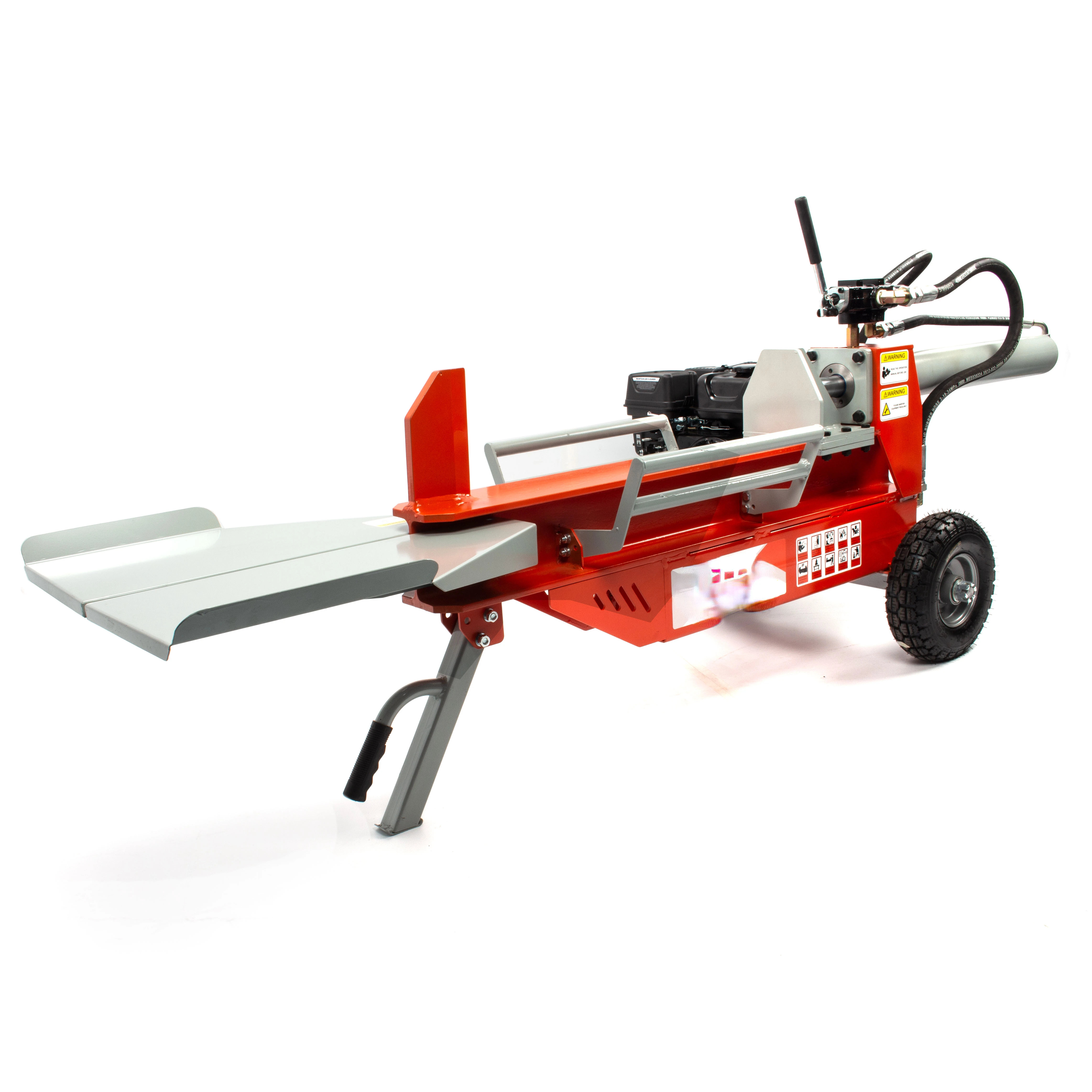 

The whole machine is CE certified 18 tons one-click start wood splitter household firewood splitting gasoline wood splitter