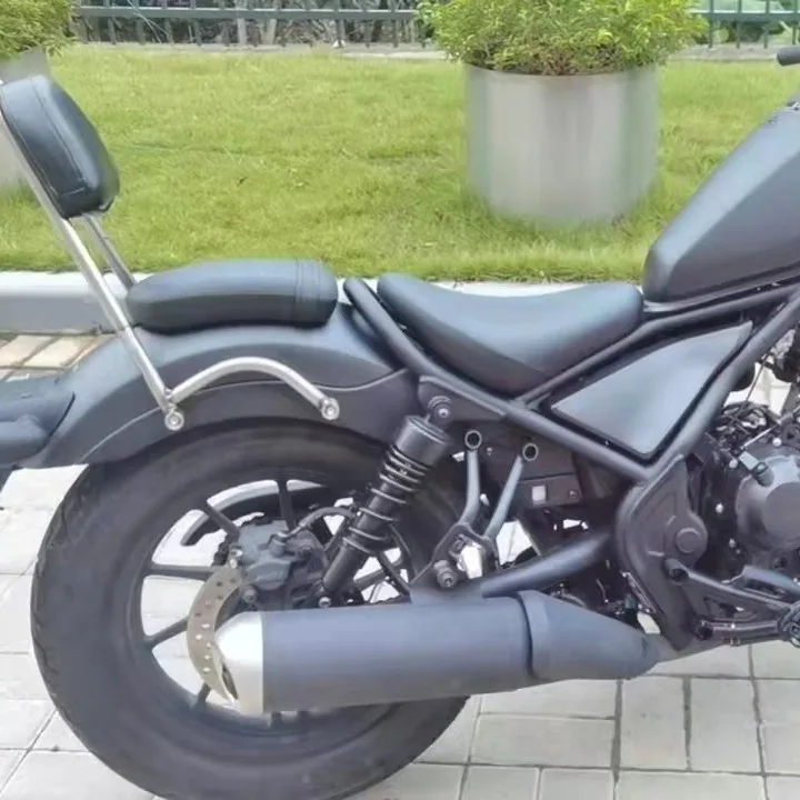 

Motorcycle Accessories for Honda Rebel CM300/CM500: Crash Bars & Rear Passenger Backrest/Armrest