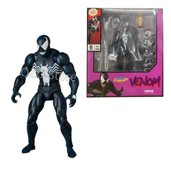 Mafex 088 Venom Action Figure Spider-Man Venom Carnage Change Face Statue Joint Movable Collection Model Toys Kids Gift