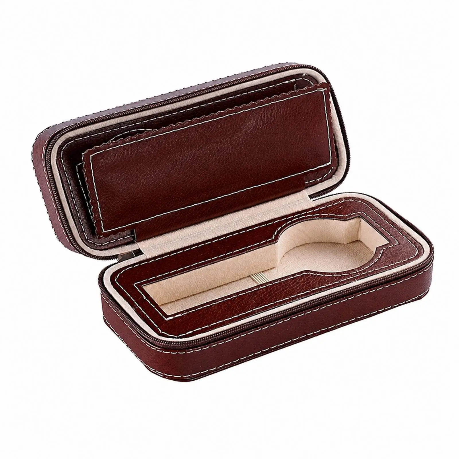 Watch Organizer Hard-Sided Watch Storage Holder Compact for Travelers