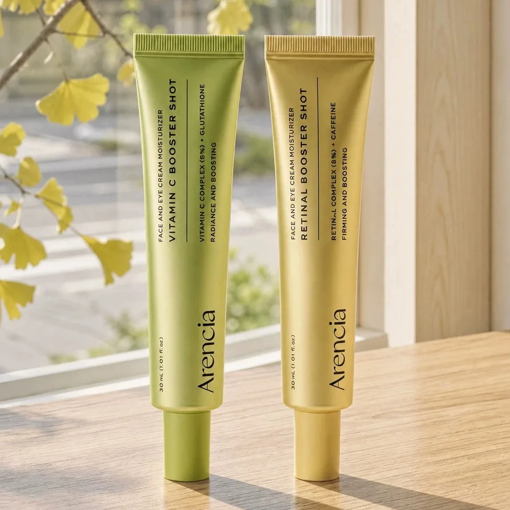 Retinal Booster Shot Moisturizer Caffeine Reduce Swelling Improve Dark Circles Eyes Puffy, Anti Aging Firming Deep Moisturizing