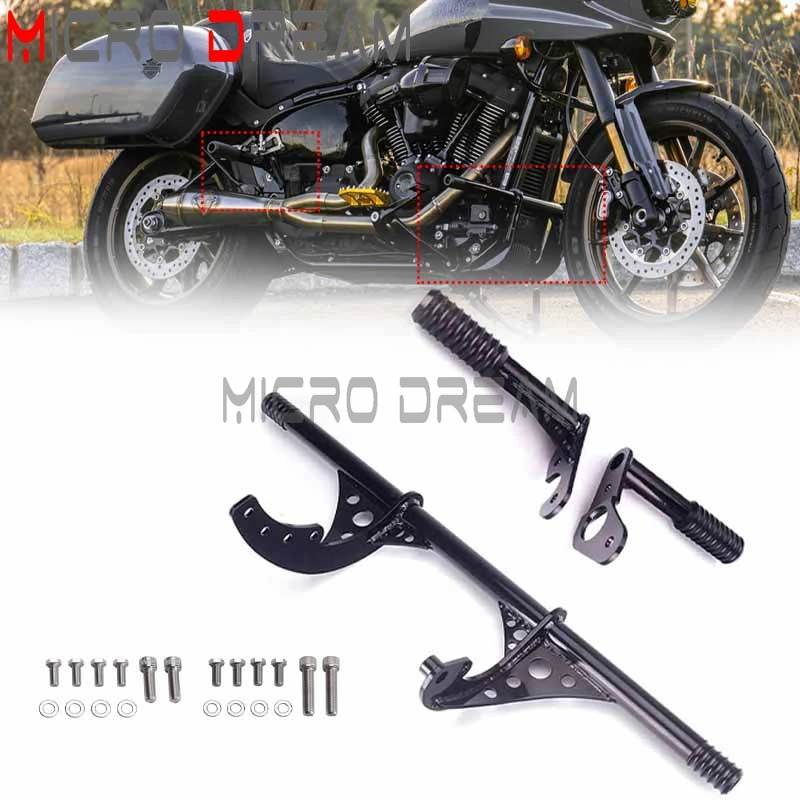 

Motorcycle Passenger Highway Engine Guard Crash Bar Frame For Harley Softail Street Bob 114 FXBBS FXBB Low Rider S 114 117 18-23