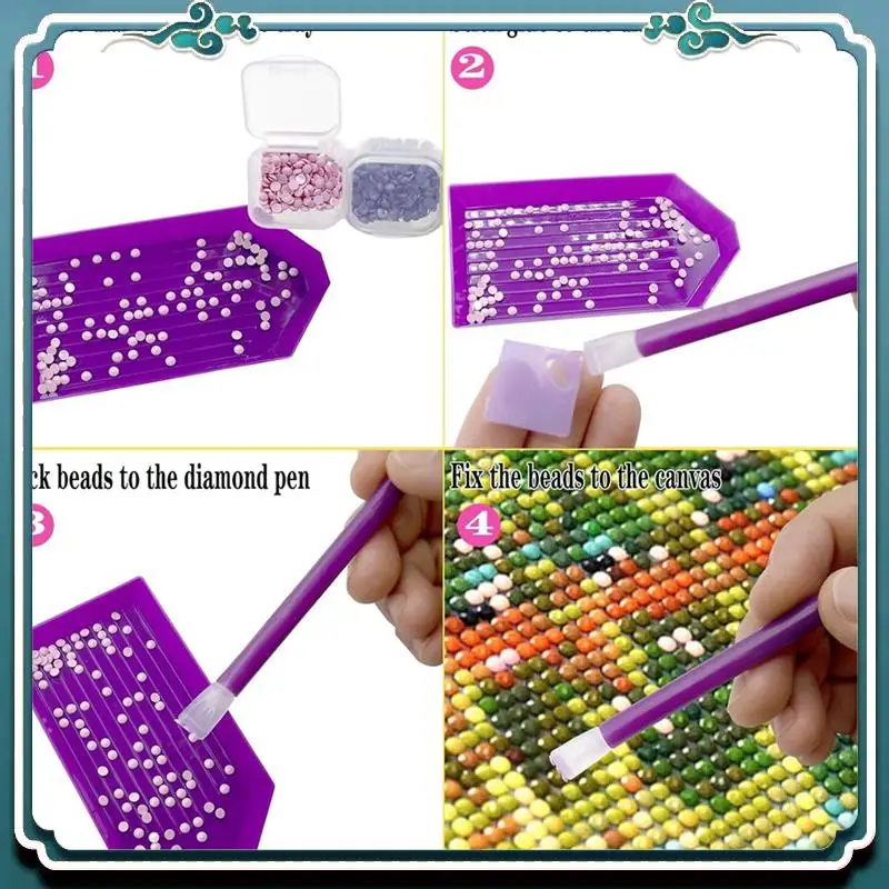 Eenvoudig te gebruiken 5D Diamond Art schildergereedschappen en accessoireset, Diamond Art schilderij DIY accessoires