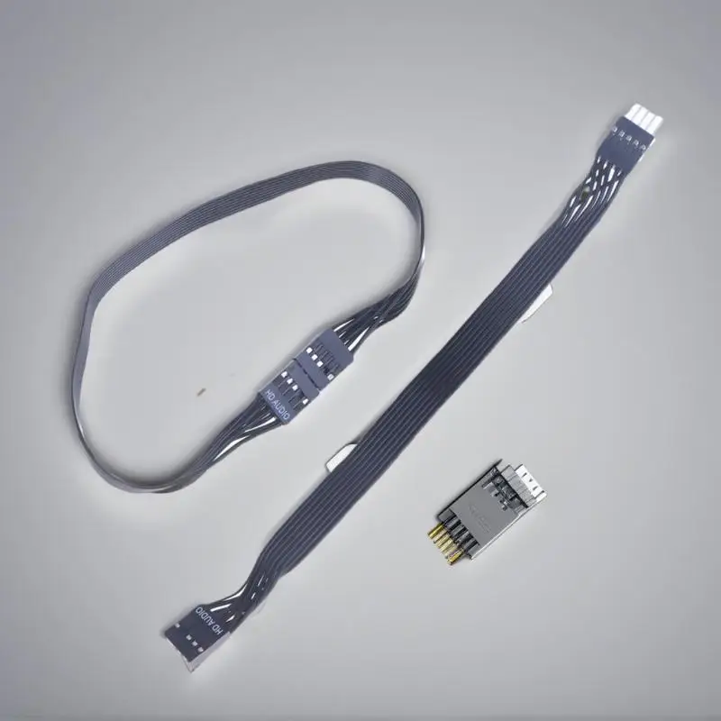 DIY 9 ピン オス - メス延長ケーブル 20 センチメートル/30 センチメートル フロント USB 2.0 コンピューターマザーボードアクセサリー