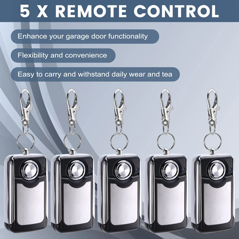 5 قطعة حزمة 4 زر باب المرآب بوابة بالتحكم عن بعد التحكم عن بعد 868 ميجا هرتز بوابة فتاحة ل هورمان HSE4-868-BS