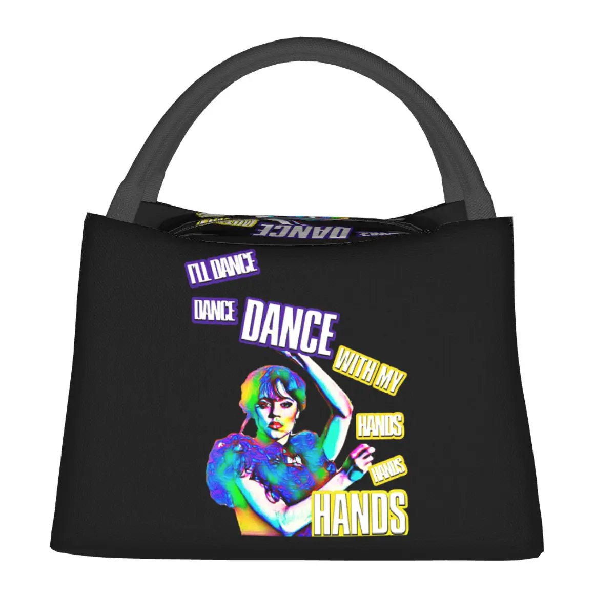 Wednesday Addams Dancing Dance Thermal Lunch Bags Insulated Bento Box  Lunch Tote Picnic Bags Thermal Bag for Woman Work