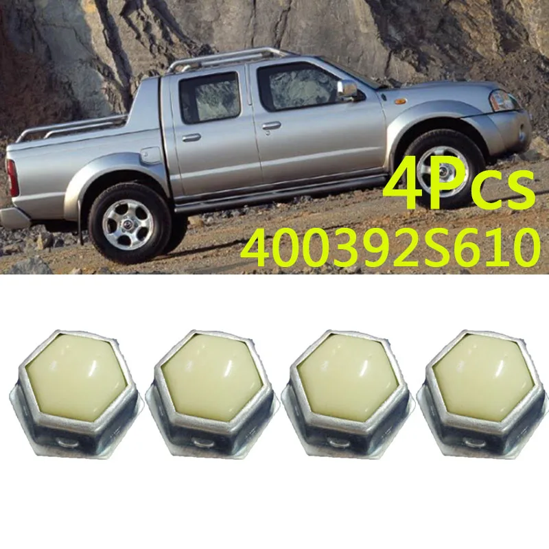4 pçs tampas limitador de direção parar bloqueio estoque parafuso para nissan navara d22 datsun hardbody terrano r20 xterra 400392s610 ncapr20