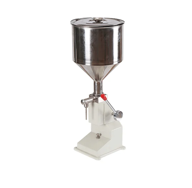 Desktop Stainless Steel Manual Small Filling Machine/cosmetic Cream Paste and Liquid Bottle Filling Machine