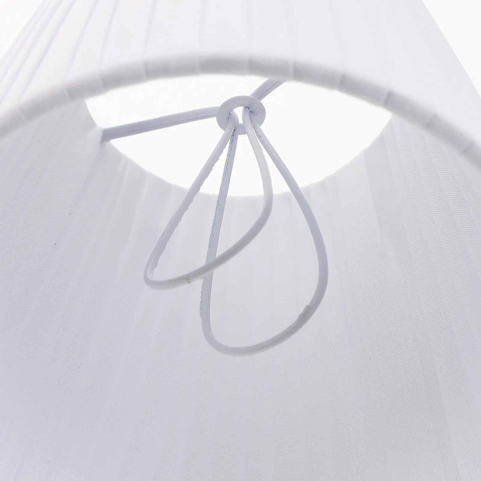 Fabric Lamp Shade Pleated Design Soft Light Protection for Table Desk Floor Lamps Household Bedside Decorative Lampshade