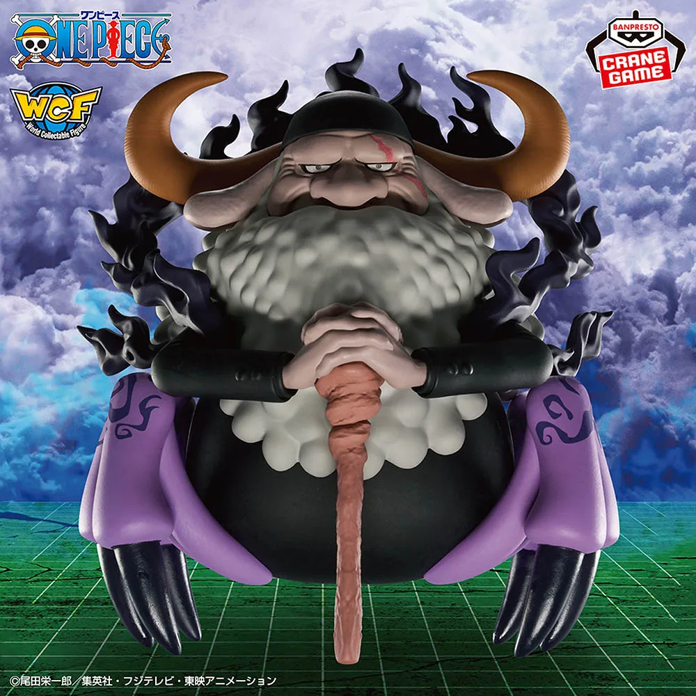 Original In Stock BANPRESTO WCF MEGA ONE PIECE Saint Jaygarcia Saturn Anime Figure Collection Model Toys Holiday Gifts For Kids