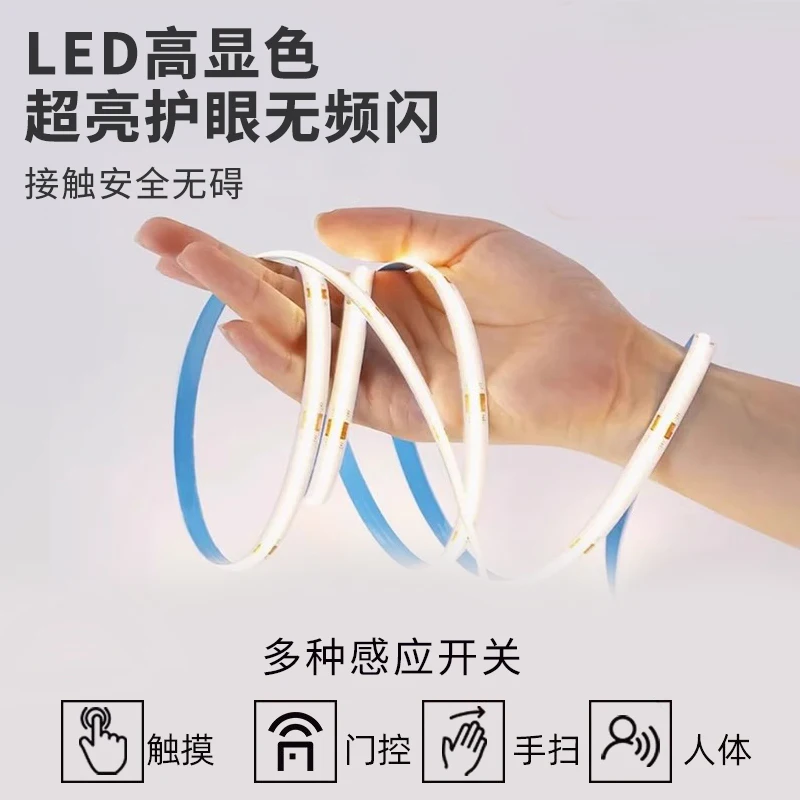 Acrylic figure display cabinet with lamp transparent dustproof doll toy storage display rack building block blind box display