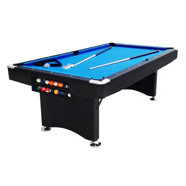 Custom Foldable 7FT Indoor Rubber Cushion Felt Folding Pool Billiard Table Unisex