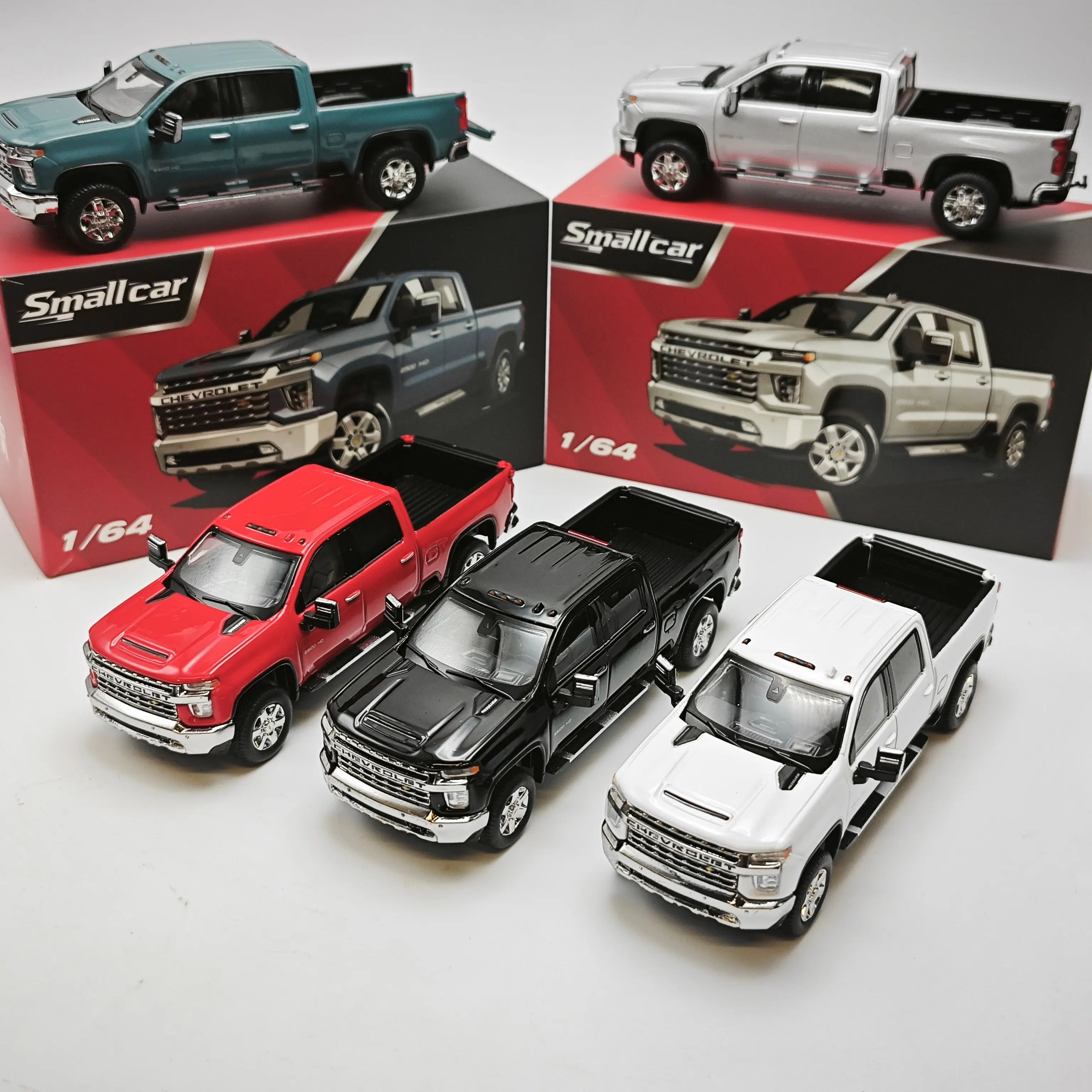 

Smallcar 1:64 Silverado American Pickup Truck Alloy Car Model