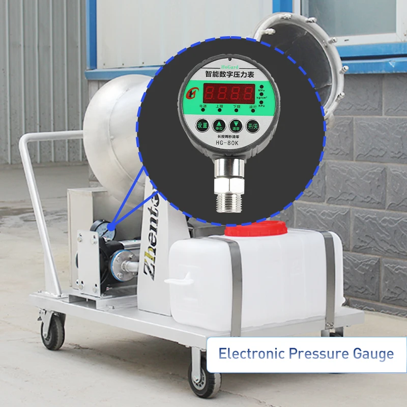 مدفع سعر الضباب الكربون الصلب رذاذ مضخات التحكم عن بعد الغبار قمع المبيدات البخاخ 20-30 متر الفولاذ المقاوم للصدأ المعادن #2